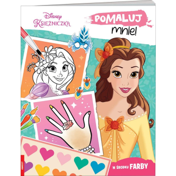 Disney Księżniczka. Pomaluj mnie!